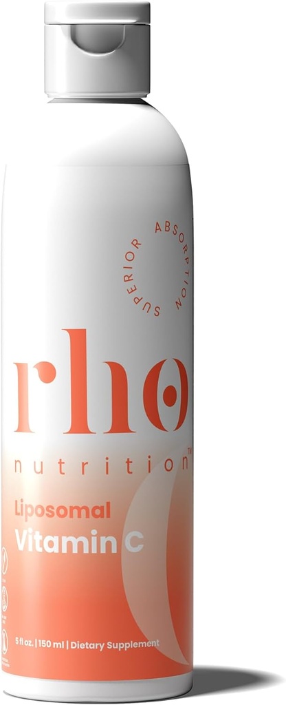 Vitamina Liposómica C – Ultra alta absorción Suplemento de vitamina C - Apoya el sistema inmunitario, la producción de colágeno y la salud general para hombres y mujeres