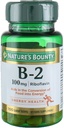 La vitamina B2 de la naturaleza como suplemento de Riboflavin, Metabolismo de Ayudas, 100 mg, 100 cuentan, paquete de 4