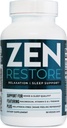Nutrology Zen Restore Magnesium Supplement, 400mg Magnesium Malate Per Dose with Vitamin D3, L-Theanine, Promotes Relaxation, Muscle Recovery & Adrenal Health, High Absorption Supplement, 30 Servings