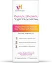VH esenciales Prebiótico PH Suppositorios Vaginales EquilibradosBox, Versión original, 15 Cuenta