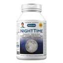 ANDREW LESSMAN Night Time 60 Capsules - 3mg Melatonin, Valerian, Ashwagandha, Passionflower, Hops, Chamomile. Nada de "Mañana Grogginess". Apoyo natural, sueño suave y relajado. Cápsulas fáciles de absorber