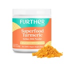 Mejor Turmeric Golden Milk Organic Turmeric Powder, Cinnamon Ginger & Black Pepper Absorción Máxima, Dolor Conjunto, Gut Health, Sugar-Free, Vegan, Keto (30 Servimientos)