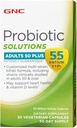 GNC Soluciones Probióticas Adultos, Fórmula Vegetariana Personalizada para Adultos 50+, Asistencia Salud Digestiva e Inmunitaria, 30 cápsulas