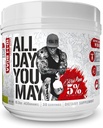 5% Nutrición Rich Piana AllDayYouMay BCAA Powder ← Premium Intra " Post Workout Aminoácidos, Hidration, Endurance, Muscle Recovery, Joint " Liver Support TEN 15.3 oz, 30 Servings (Límpara de limón)