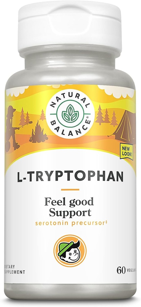 Natural Balance L-Tryptophan tención 60ct