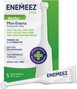 DocuSol Enemeez Kids Enema - Alivio para el estreñimiento para niños, Docusate Sodium Stool Softener, Fast-Acting, 5 Tubos de uso único