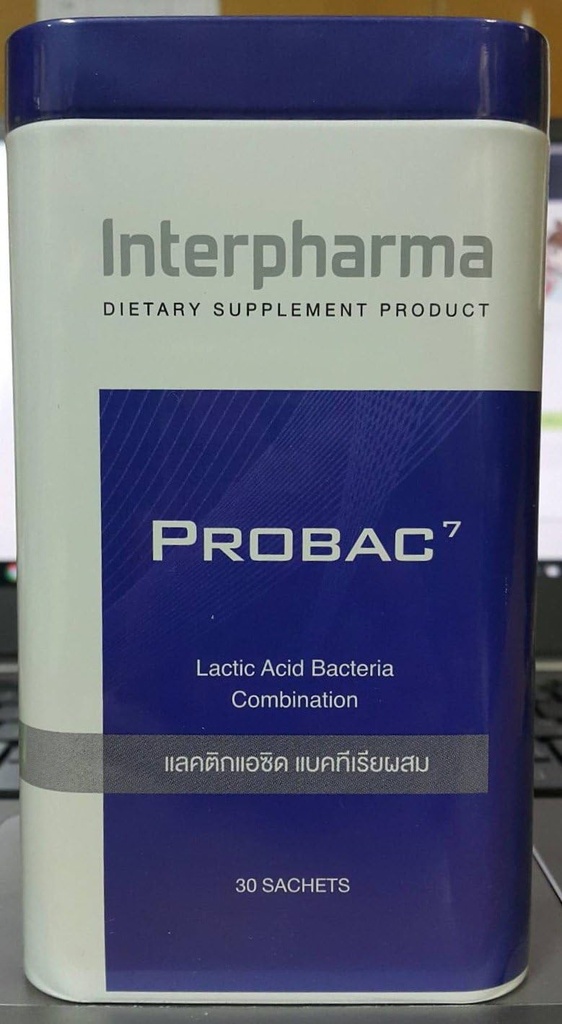 7 Suplemento dietético Producto (6 Prebióticos + 1 Probiótico) Combinación de bacterias ácidas áticas (2g x 30sachets)