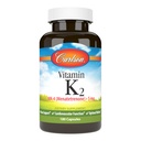 Carlson - Vitamina K2 MK-4 (Menatetrenone), 5 mg, Suplemento de vitamina K, Soporte de huesos, vitamina K2, libre de soja, vitamina K-2, 180 cápsulas
