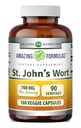 Increíbles Fórmulas Suplemento de San Juan (Extracto de Perforatum) Silencio 700 Mg por Serving Silencio Veggie Capsules ANTE Gluten Gratis ← No-GMO Silencioso Hecho en EE.UU. (1 Pack 180 Cuenta)