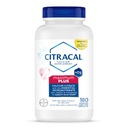 Suplemento Citracal Máximo Más Calcio - Citrato de Calcio con Vitamina D3, Zinc, " Minerales Esenciales para el Soporte de Salud de Huesos, Edades 12+, 180 Conde (Paquete Mayo Vary)