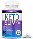 Keto Pills Apple Sider Vinegar Pérdida de peso Fat Burner Ketosis Diet Support Boost Energy Ketones Suplemento con ACV para Mujeres Hombres 90 cápsulas