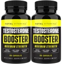 Booster de testosterona - Suplemento de testosterona para hombres - Male Enhancing Suplementos - Booster de testosterona para hombres píldoras alfa para test Boost Max Crecimiento muscular, Libido, Energía y Píldoras de resistencia
