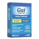 Estrés Probiótico para Hombres &amp; Mujeres, Disminuye el envejecimiento Digestivo, Boost Immune System, promueve la calma, Ashwagandha, L-Glutamine, Non-GMO, Gluten Free & Vegan, 5 Billones CFU, 30 Caplets