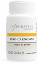 Terapéutica Integrativa Zinc-Carnosine - Digestive & Gut Health Support* - GI Tract Support* - Immune Health* - Easy-to-Swallow - Vegan, Gluten-Free &amp; Dairy-Free - 60 cápsulas (60 piezas)