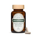 Greenworks Natural Digest Probiotics with Organic Digestive Enzymes, Prebiotics & Fiber - 10 Billion CFU, 3 Strains - Gut Health Supplement, 60 Capsules