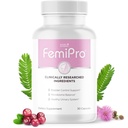 Suplementos de Control de Vejiga Femipro para Hombres, Herb Natural &amp; Probiótico Blend, apoya la salud de la orina &amp; equilibrio de microbioma hechos en EE.UU. Non-GMO, 30 cápsulas, 1 mes de suministro
