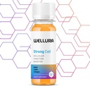 Célula fuerte ← Función celular Booster Liquid TENIDO NADH, CoQ10, Collagen. 90+% Tasa de absorción. Vitaminas B1, B2, B3, B6, B7, y B12. Vitamina K2.