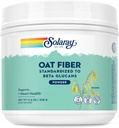 SOLARAY Fibra de avena - Soluble Fibra Suplemento Polvo - Estándarizado a Glucans Beta para el apoyo a la salud cardíaca - Sin sabor, sin gluten, Vegan, 60 días de garantía, Lab Verified - 30 Servimientos, 11.6oz