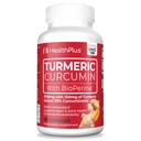 Salud Plus Curcumina Turmérica, 90 cápsulas, 30 servicio