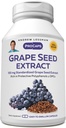 ANDREW LESSMAN Grape Seed Extract 360 Capsules - 100 mg Standardized Extract, Antioxidante, Neutraliza Daños Radicales Libres, soporta la Circulación Saludable. Rico en polifenoles protectores