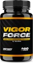 NutraRize Vigor Force for Men, High Performance Male Capsules, All Natural Dietary Supplement for Overall Health and Wellness, Official Pills 50 Review (60 Capsules)