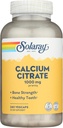 Citrato de Calcio Solaray, 240 caps, 0,75 botella