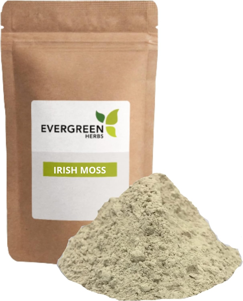 Moss irlandés (Powder 4 oz) - Resealable Stand Up Pouch para garantizar la frescura!