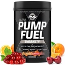 PMD Sports Pump Fuel Ultra Insanity - Premium Pre Workout Powder &amp; Muscle Pump, Greater Focus, Endurance & Recovery, Premium Creatine, Arginine & Beta Alanine - Miami Sunrise (30 Servings)