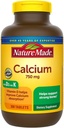 Genérico Nature Made Calcium 750 mg con vitamina D3 y K, Suplemento dietético para el soporte de huesos, 300 Tabletas