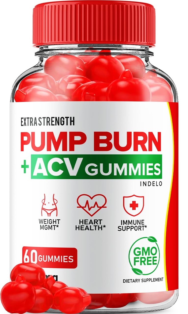 Bomba Burn Keto ACV Gummies - Keto Pump Burn Gummies Comentarios, Bomba Burn Keto + ACV Gummies for Weight Management B12 Burn Pump Advanced 1000mg Formula (1 Pack - 60 Gummies)