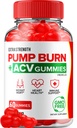 Bomba Burn Keto ACV Gummies - Keto Pump Burn Gummies Comentarios, Bomba Burn Keto + ACV Gummies for Weight Management B12 Burn Pump Advanced 1000mg Formula (1 Pack - 60 Gummies)