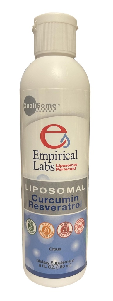 Liposomal Curcumin Estructurado/Resveratrol, 6 fl.oz