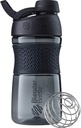 BlenderBottle 20-Ounce Rose y Black Protein Shaker Botellas con BlenderBall Wire Whisk