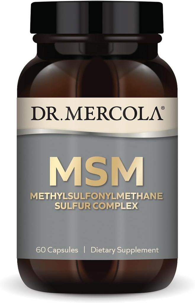 Dr. Mercola MSM Complejo de azufre, 0,5 onzas