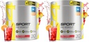 C4 Sport Pre Workout Powder Fruit Punch - NSF certificado para el deporte Silencio 30 servidumbres, embalaje mayo Vary. (Pack of 2)