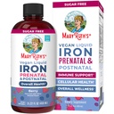 MaryRuth Organics ← Liquid Iron Supplement Prenatal " Postnatal for Pregnant " Lactating  Iron Deficiency ← Immune Support ← Sugar/Gluten Free ← Vegan ← Non-GMO  15.22 Fl Oz