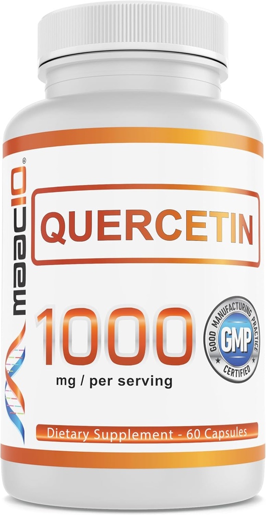 MAAC10 Quercetina 1000mg Sirviendo Immune & Sirtuin Longevity Suppport