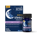 Mami's Bliss Kids Sleep + Immunity 1 mg Melatonin Chewable, Contiene Magnesio, Elderberry y Vitamina D, Sugar Gratis, 3 Años+, 1 Botella (50 Tabletas)