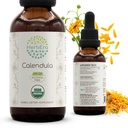 HerbEra Calendula B60 USDA Tintura Orgánica TENIDO Extracto libre de alcohol, gotas herbales de alta potencia ← Calendula orgánica certificada (Calendula Officinalis) Flores secas (2 oz)