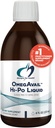 Diseños para Salud OmegAvail Hi-Po Liquid - Alta Concentración 1500mg EPA 1500 DHA - Triglyceride Omega 3 Fish Oil Heart Health & Brain Supplements - Sabor de limón natural (8oz)