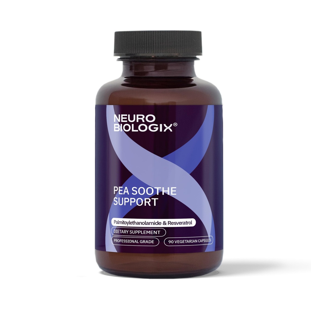 PEA Soothe Support Natural Relief Formula - PEA Supplement Destacando PEA &amp; Resveratrol to Support Nerve Function " Reduce Sensitivity - Promotes Recovery, Mental Clarity, Energy " Everyday Balance