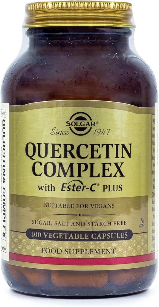 Solgar, Quercitin Complex with Ester C, 50 Count