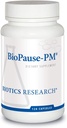 Investigación BioPausa PM Hora de la noche Menopausal Apoyo Saldo hormonal, Cohosh Negro, Balm de limón, Pasionflower, promueve la relajación y la calma, regula los ritmos circadianos, sueño regular 120Caps