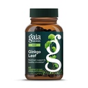 Gaia Herbs Ginkgo Leaf - Utilizado tradicionalmente para apoyar la circulación sana y la función cerebral* - Suplemento Herbal - 60 Vegan Liquid Phyto-Capsules (20-Day Supply)