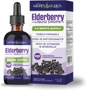 Los líquidos de la naturaleza Orgánica Elderberry Syrup Sugar Gratis ← Apoyo inmunitario para niños y adultos Silencio 1 Sirviendo Iguales 60 Elderberries (2 Fl Oz)