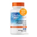 La mejor condroitina de Glucosamina del médico con cápsulas OptiMSM, soporta la estructura conjunta saludable, función " Comfort, no Gluten Free, Soy Free, 240 Conde (Pack of 1)