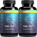 Primal Harvest Visión Primal con Lutein, Zeaxanthin, Vitamina A y Zinc para la Salud Ocular, Soporte de Luz Azul y Claridad Visual 2 Pack