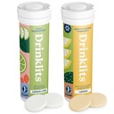 Bebidas Immunity &amp; Lemon-Lime Hydration Tablets (2) Tube Combo Pack ← Electrolytes esenciales – Immune Support – Great Taste ANTE 20 Servings (10 Tablets Por Tube)