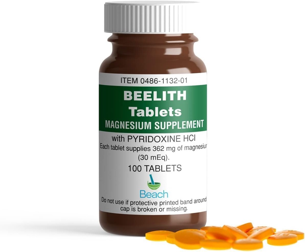 Tablet 3 Pack (Magnesium Supplement with and Pyridoxine Hcl) - 3 X 100 Tab