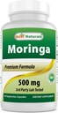 Mejores Naturales Moringa Superfood 500 mg 60 cápsulas vegetales